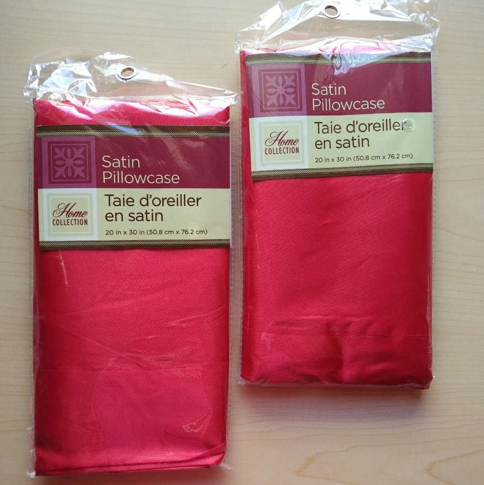 Satin pillowcases | 2 pcs